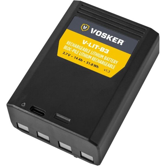 Vosker Extra Rechargeable Lithium Battery Pack for V300 and VKX Mobile Security Camera image number 0