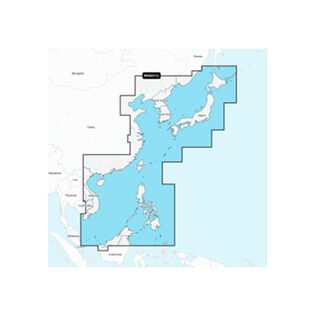 Navionics Platinum+ AE011L China Sea and Japan, Electronic Chart