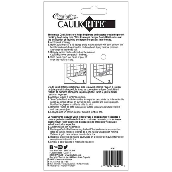 Caulk-Rite - Caulk Smoothing Tool image number 1