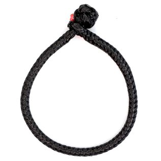 2 x 60mm Black Soft Shackle