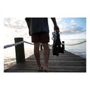 PERDIDO Adult Snorkel Set, Black, Large-XLarge image number 1