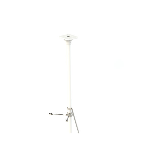 Starlink 8&rsquo; Pole Kit with 1&rdquo; Rail Standoff Kit and Single Strut image number 1