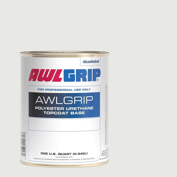 Two-Part Enamel Paint, Fleet White, Quart image number 0