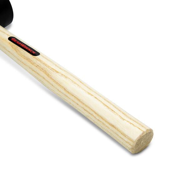 16 oz. Rubber Mallet with Hickory Handle image number 2