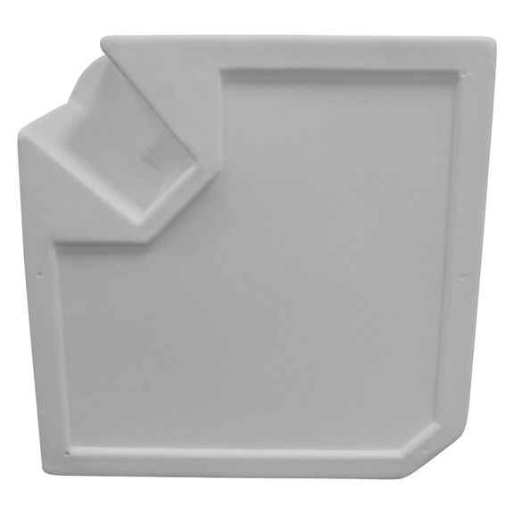 Deluxe Pontoon Radius Corner Section, Base Only image number 3