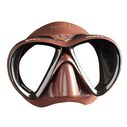 X-VU LiquidSkin Scuba Mask, Brown/Black image number 0