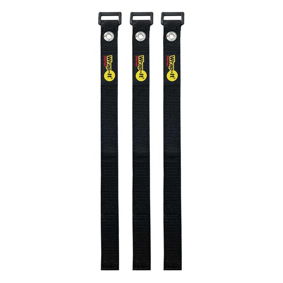 14" Cinch Straps with Grommet, 3-Pack image number 1