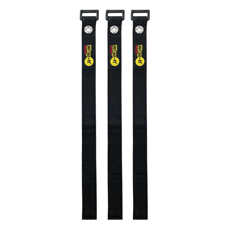 14" Cinch Straps with Grommet, 3-Pack image number 1