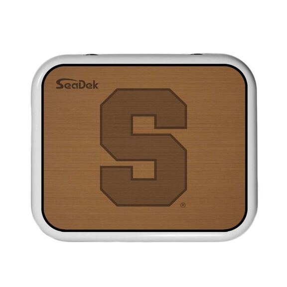SeaDek Cooler Pad - Collegiate Collection - Fits YETI Roadie 24 - Mocha / Black, University of Syracuse image number 0