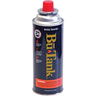 BuTank Fuel Cartridge with Notch Collar, 8oz
