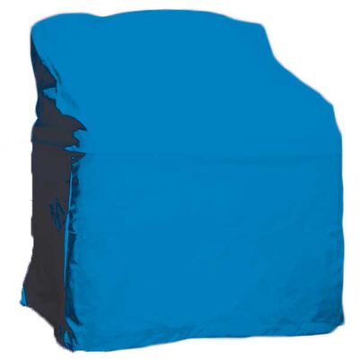 Blue Center Console Covers in Rip/Stop Polyester