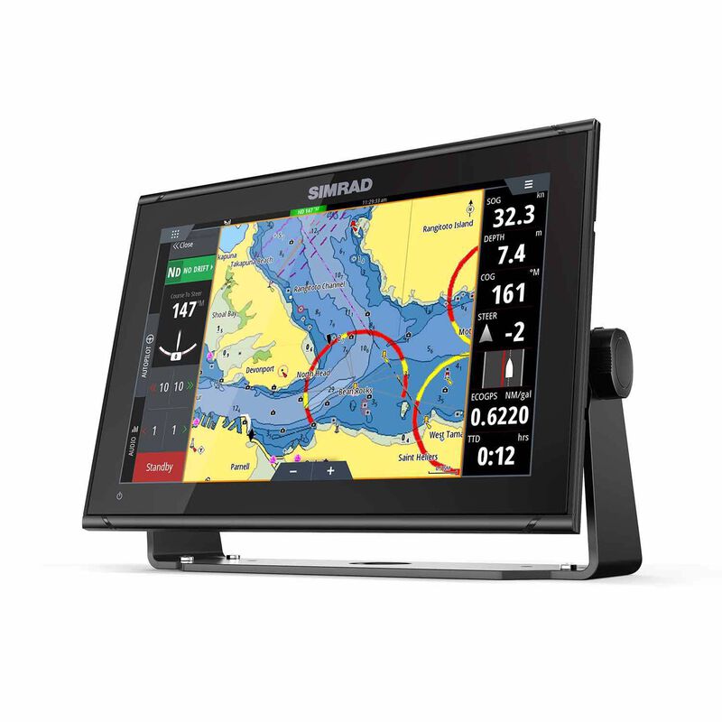 GO12 XSE Chartplotter Navigation Display with 3G™ Radar and TotalScan™ Transducer image number 3