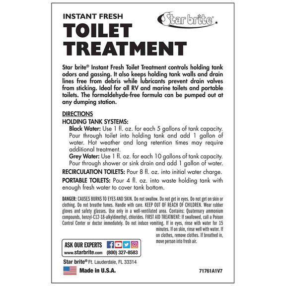 Instant Fresh Lemon Scent Toilet Treatment, 8 oz. 6-Pack image number 4