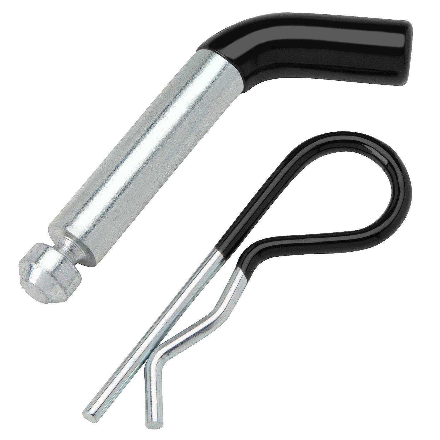 1/2" Pin & Clip with Black PVC