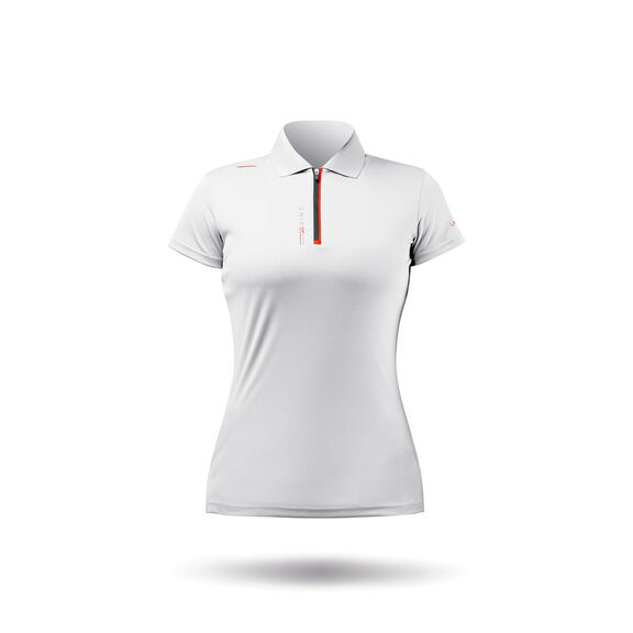 Women's UV Active Zip Collar Sports Polo image number 0