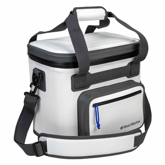 Soft Sided Cooler, 20 Can, White image number 1
