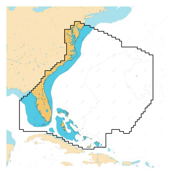 REVEAL X, Chesapeake Bay, Bahamas Electronic Chart image number 0