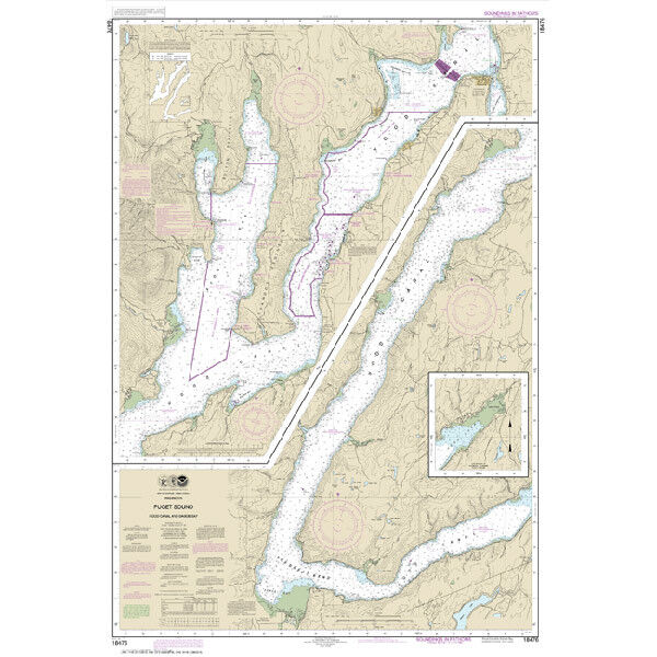 #18476 Puget Sound Hood Canal & Dabob Bay