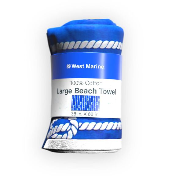 100% Cotton Large Beach Towel image number 1