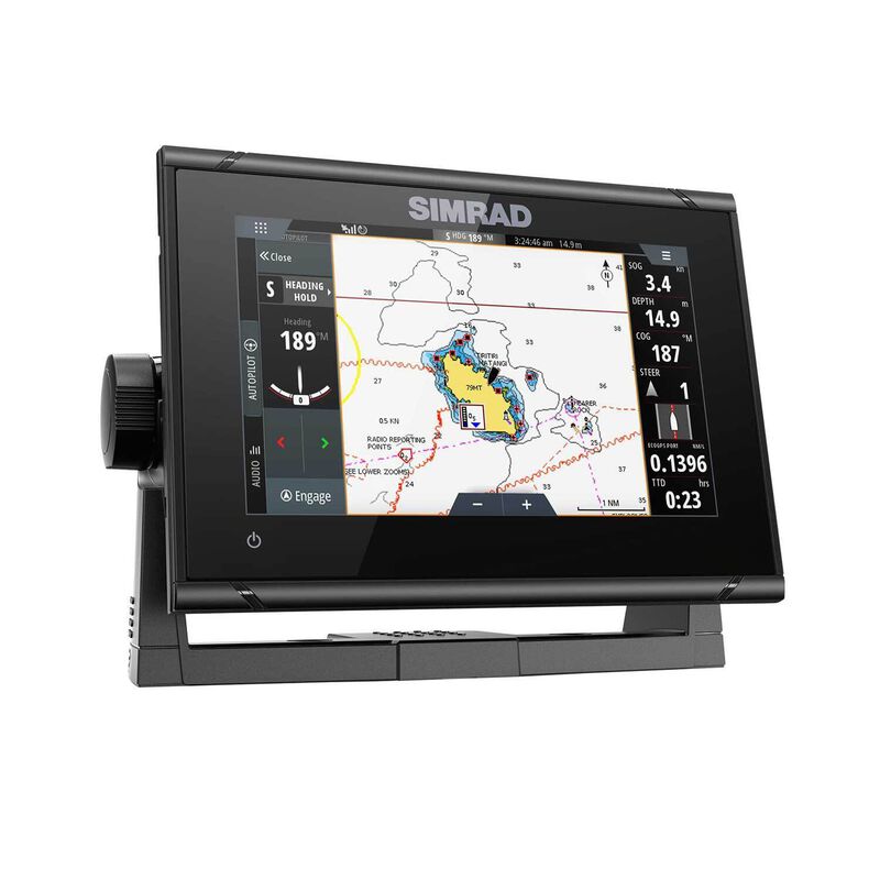GO7 XSR Fishfinder/Chartplotter Combo with Active Imaging™ 3-in-1 Transducer and C-MAP DISCOVER Charts image number null