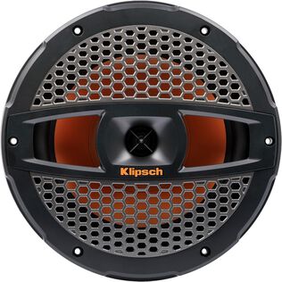 8.5" Marine Coaxial Speakers with Onyx Steel Colored Grilles