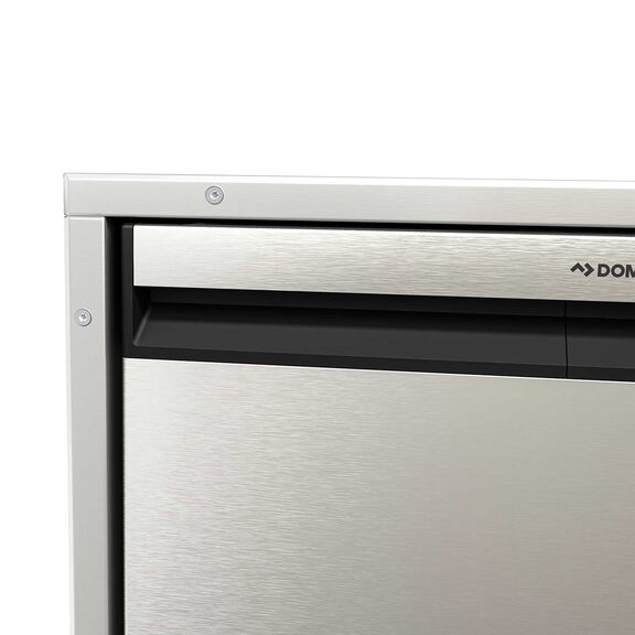 Universal Flush-Mount Frame for NRX 80S Refrigerator, Stainless Steel image number 0