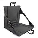 Crazy Creek Original Chair Perfect for Stadium Seats, Camping, Hiking & More, Comfort On All Terrains, Adjustable Straps, Lightweight Design, Water-Resistant, Slate image number 0