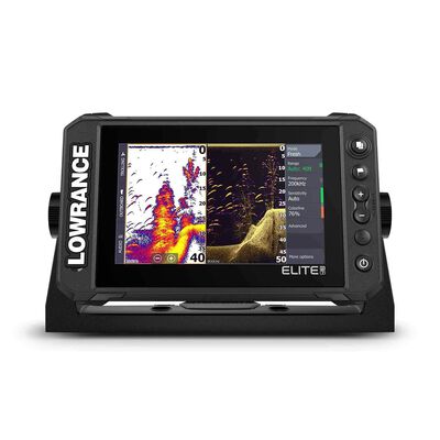 Elite FS 7 Fishfinder/Chartplotter Combo with HDI Transducer and C-MAP Contour Charts