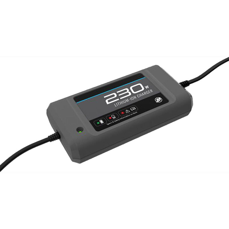 Mercury Marine Lithium-Ion Charger 230W for 1kWh Battery, 57.4V, 4.0A | by West Marine