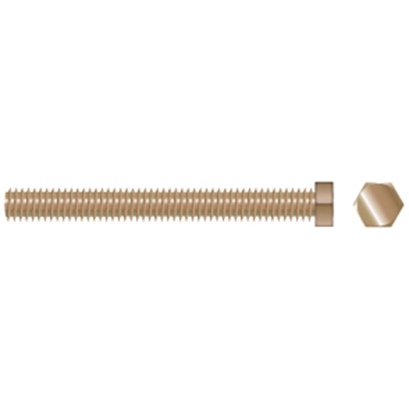 Silicon Bronze Coarse Thread Hex Bolts image number 0