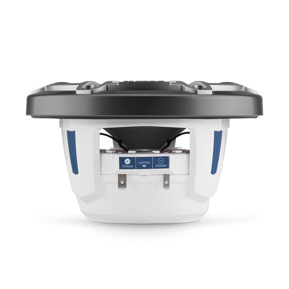 M6-650X-S-GmTi-i 6.5" Marine Coaxial Speakers, Gunmetal and Titanium Sport Grilles with RGB LED Lighting image number 6