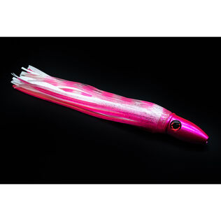 Medium Pink Aluminum Bullet Head Pink/White