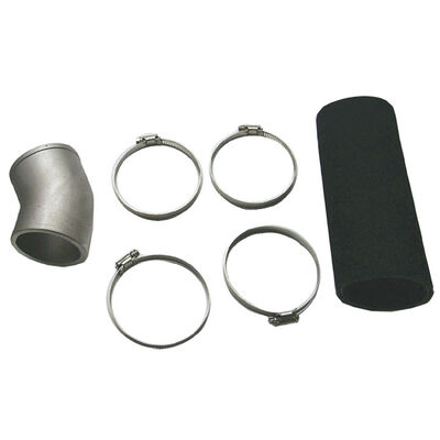18-1991 30 Degree Exhaust Elbow Adapter Compatible with 3" Hose