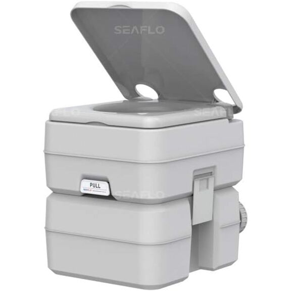 SEAFLO 5.3 Gallon Portable Toilet White image number 0