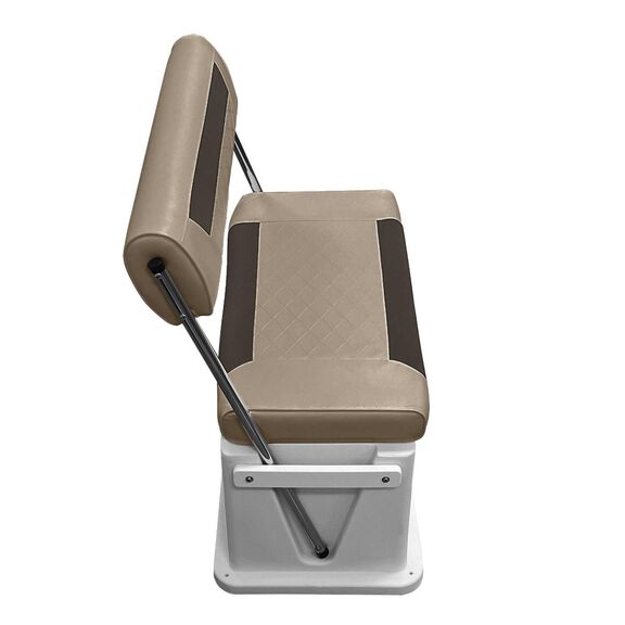 Wise 8WD437-1900 Premium Swingback Cooler/Storage Seat, 62 Quart, Neutral / Meteor image number 2