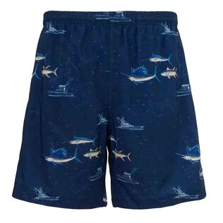 Men's Marine Charts Swim Trunks