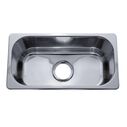 Rectangle Sink Ultra-Mirror Finish, 304 Stainless Steel, 2" Drain, SoundKOTE image number 1