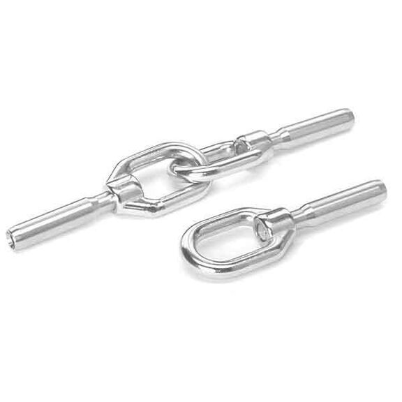 Lifeline Gate Interlocking Threaded Eyes for 3/16" Wire image number 0