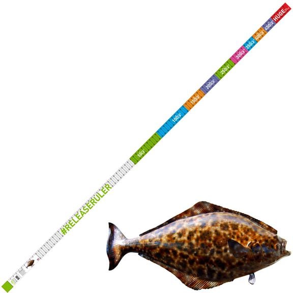 Halibut Release Ruler 125in x 2in image number 0