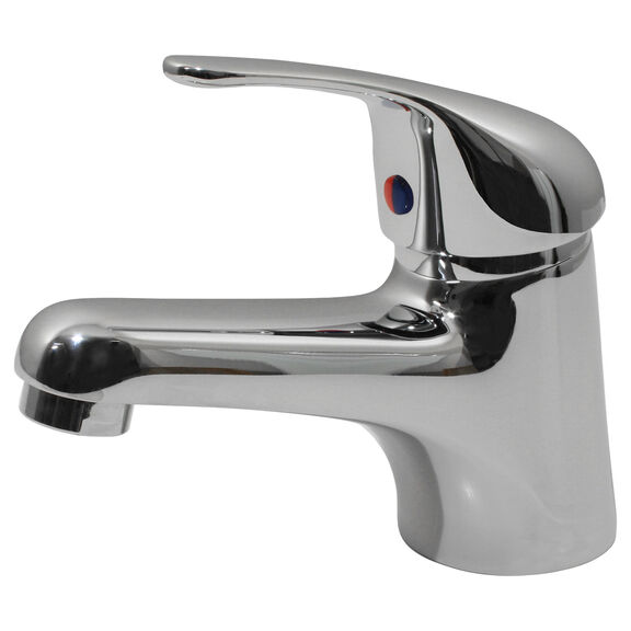 Single Lever Basin Mixer Marine Faucet, Chrome Finish image number 0