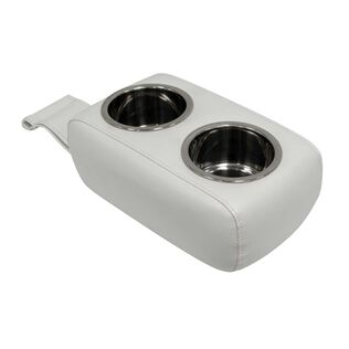 3059 Pontoon Double Drink Holder with Stainless Steel Cup Holders