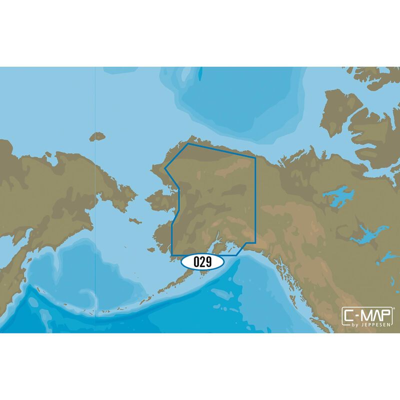 NA-Y029 Alaskan Lakes C-MAP MAX-N+ Chart C-Card image number 0