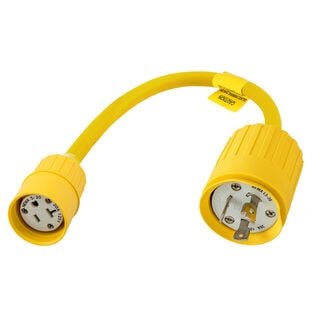 B-Line Adapter - 15A Female to 30A Male - HBL105