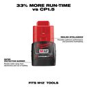 M12&trade; REDLITHIUM&trade; 2.0Ah Compact Battery Pack image number 1