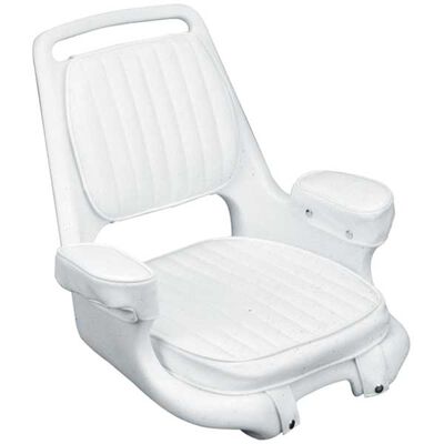 Helm 2080 Chair, Cushion Set and Mounting Plate, White