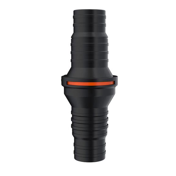 SEAFLO Inline Quick Disconnect Check Valve &ndash; 1-1/4" to 1-1/2" Inlet/Outlet, Straight Non-Return Valve, Anti-Backflow Design image number 1