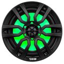 HYDRO 8" 2-Way Marine Speakers with Integrated RGB LED Lights, 375 Watts, White image number 2