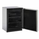 24" Stainless Solid Door Refrigerator image number 2