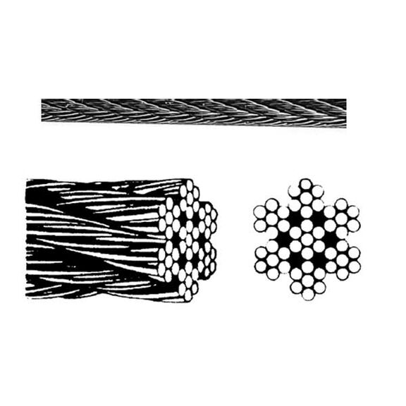 7 x 7 Lanyard Wire image number 0