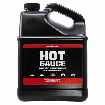 Hot Sauce Water Spot Remover with Gloss Sealants, 1 Gallon Refill